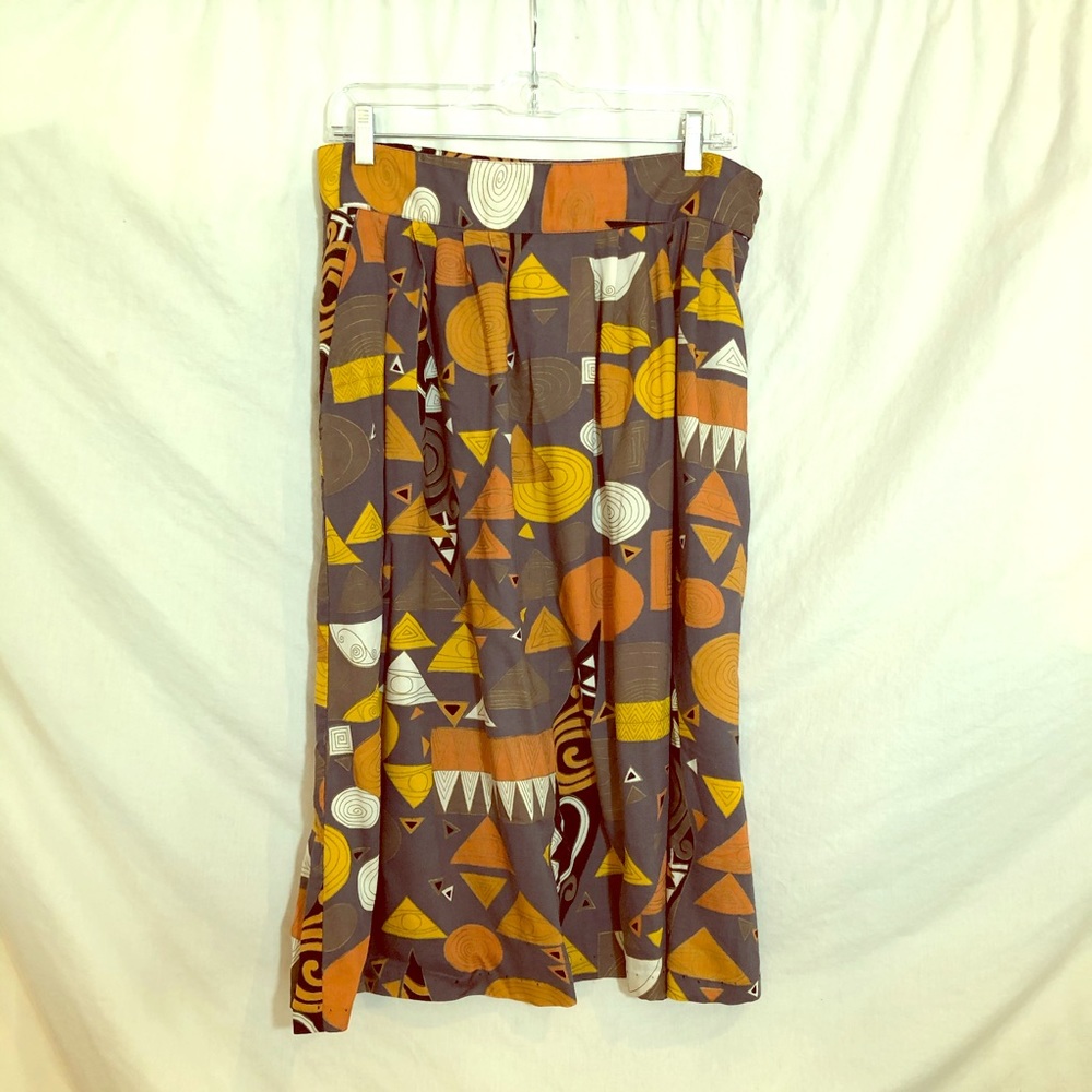 VINTAGE 70s Diane Von Furstenberg Multicolor skirt